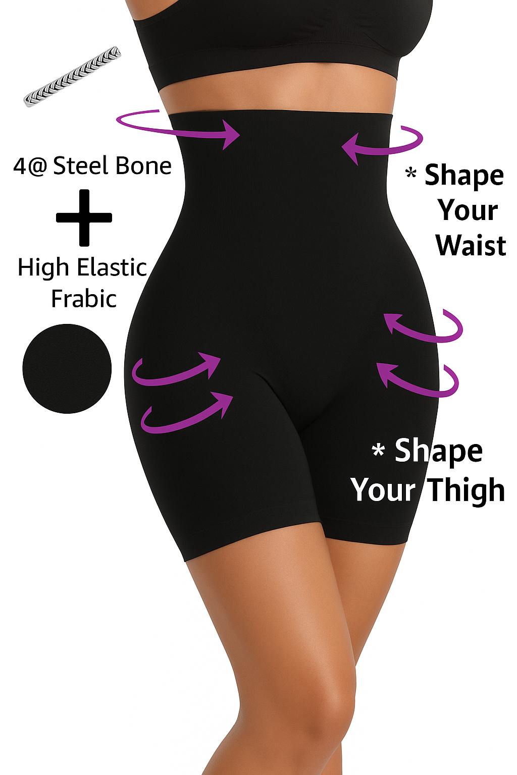 Faja Levanta Cola y Moldeadora de Abdomen FK15-295 – Realza Tu Figura al Instante